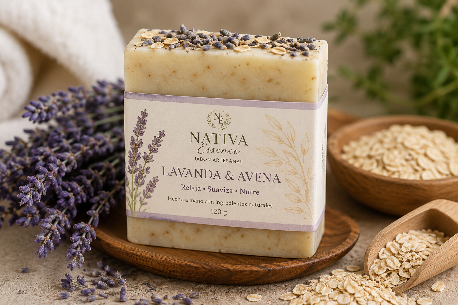 Nativa Essence™ Lavanda & Avena soap